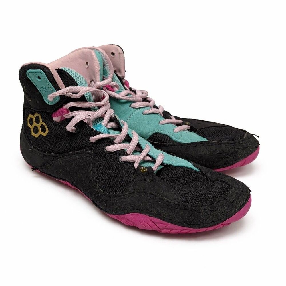 Rudis JB1 Wrestling Shoes Miami Womens 5.5 Mens 4 Jordan‎ Burroughs Aqua Black